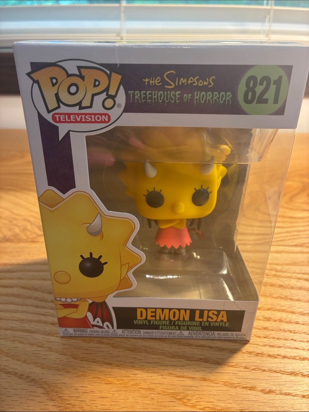 Funko Pop! The Simpsons Demon Lisa - Yellow, Red